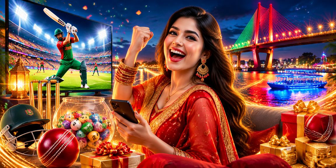 বরিশালে লাল-সবুজ থিমে ক্রিকেট বেটিংয়ের উৎসাহী পরিবেশ