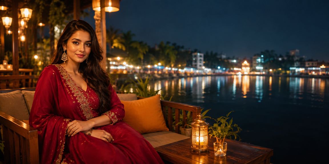 কুমিল্লার রাতের বাজারে লাল খামে বোনাস অফারের উৎসব পরিবেশ