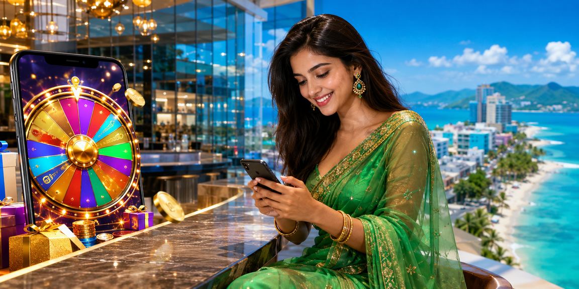 সেন্ট মার্টিন দ্বীপে শাড়ি পোশাকে রুলেট গেমের দৃশ্য